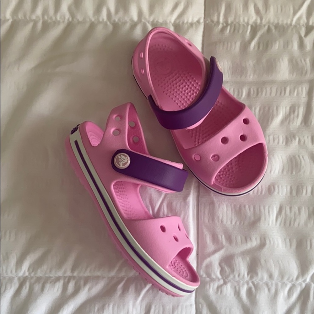Toddler Girl Croc Sandals